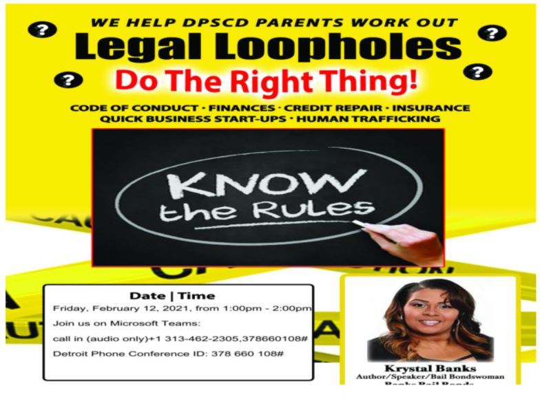 Parent meeting flyer 